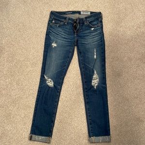 AG jeans. Good quality good condition, Zipper is broken.